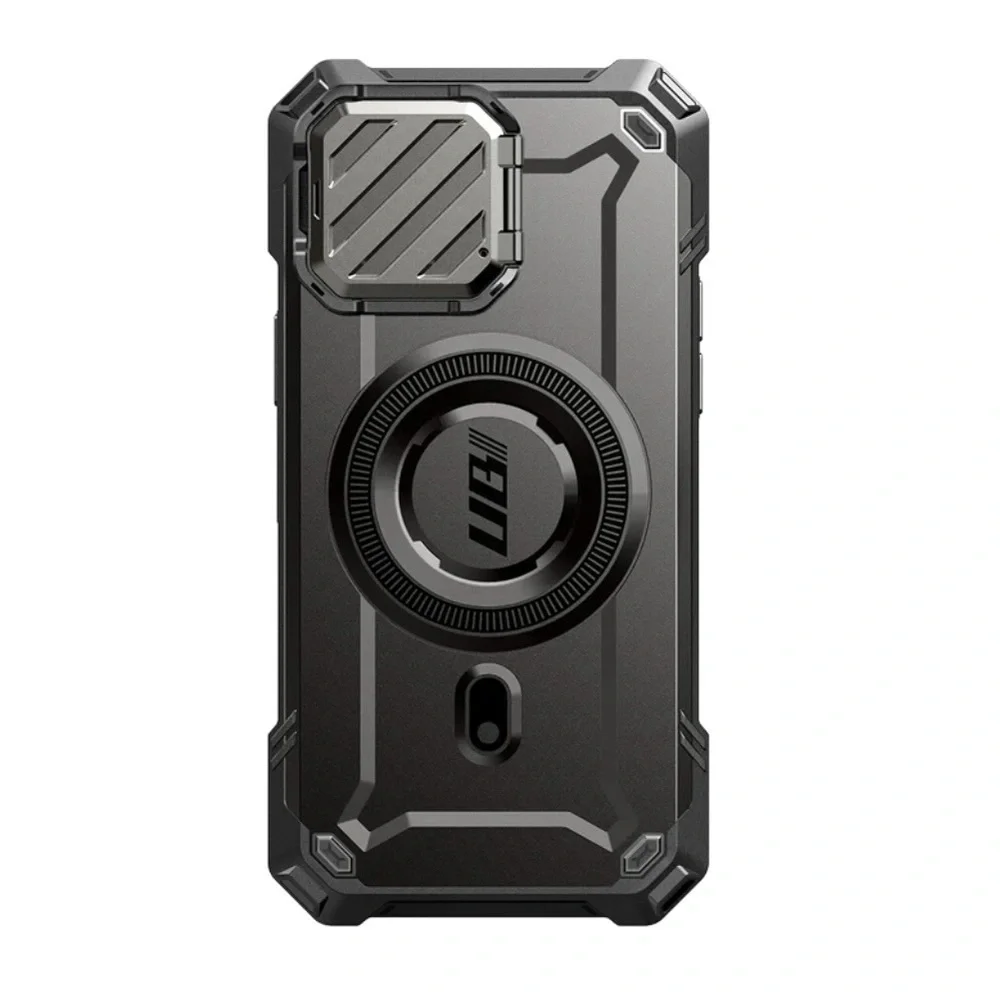 SUPCASE iPhone 15 6.1 inch Unicorn Beetle MAG XT MagSafe Case Black